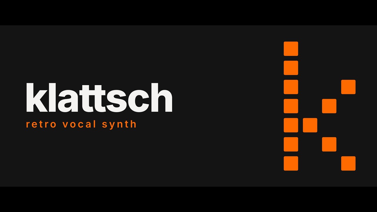 klattschの予告編タイトル画面
